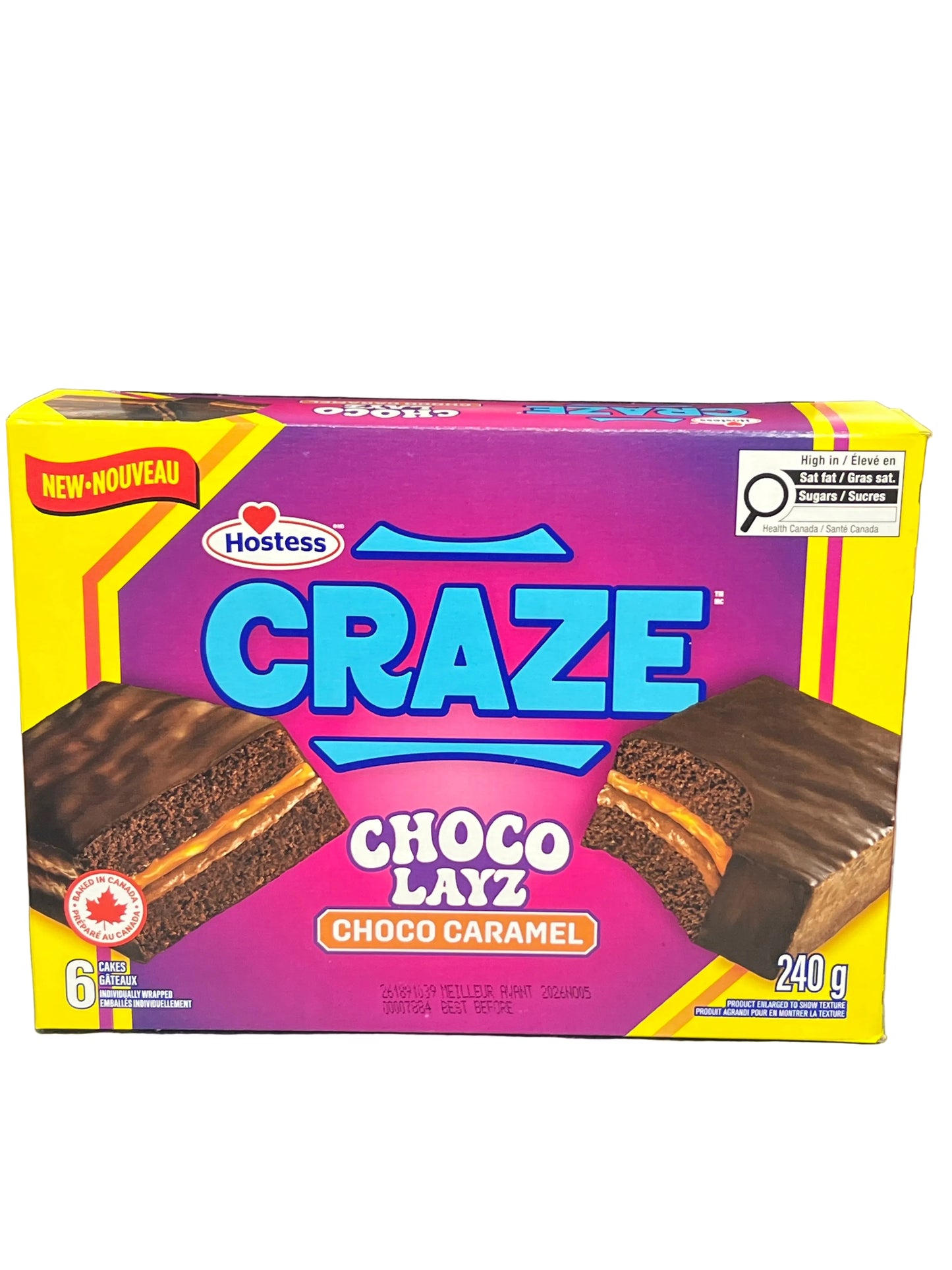 Hostess Craze Choco Layz Choco Caramel
