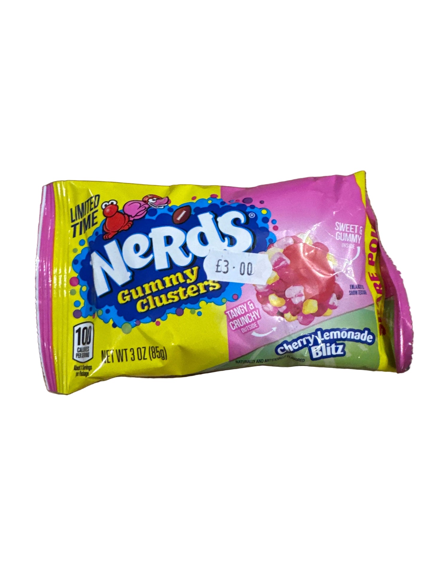 Nerds gummy cluster cherry lemonade blitz 85g