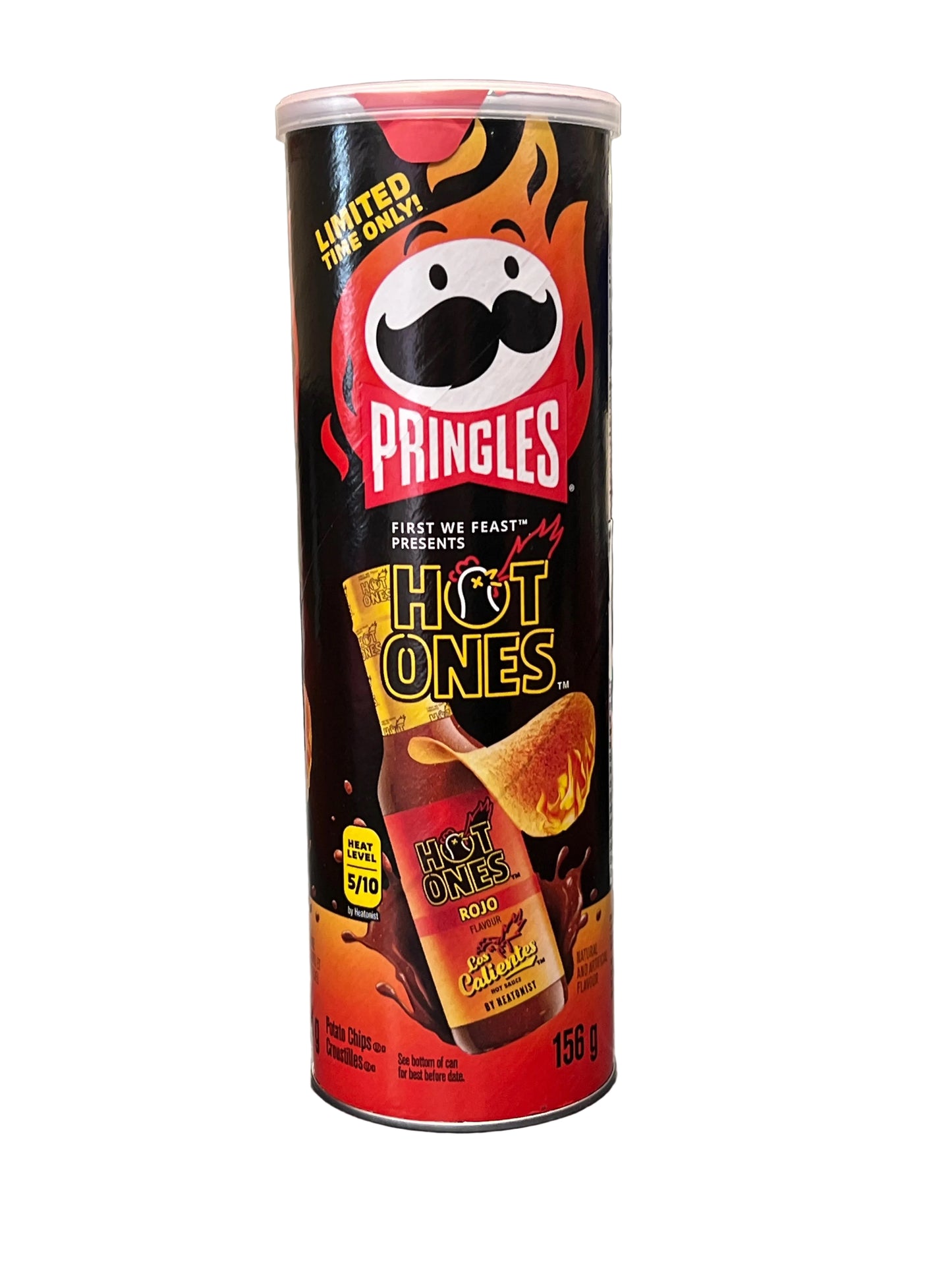 Pringles Hot Ones Rojo 156g