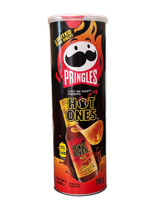 Pringles Hot Ones Rojo 156g