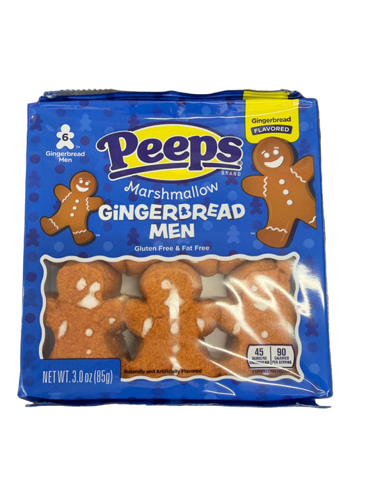 Peeps Gingerbread 6pk Marshmallow