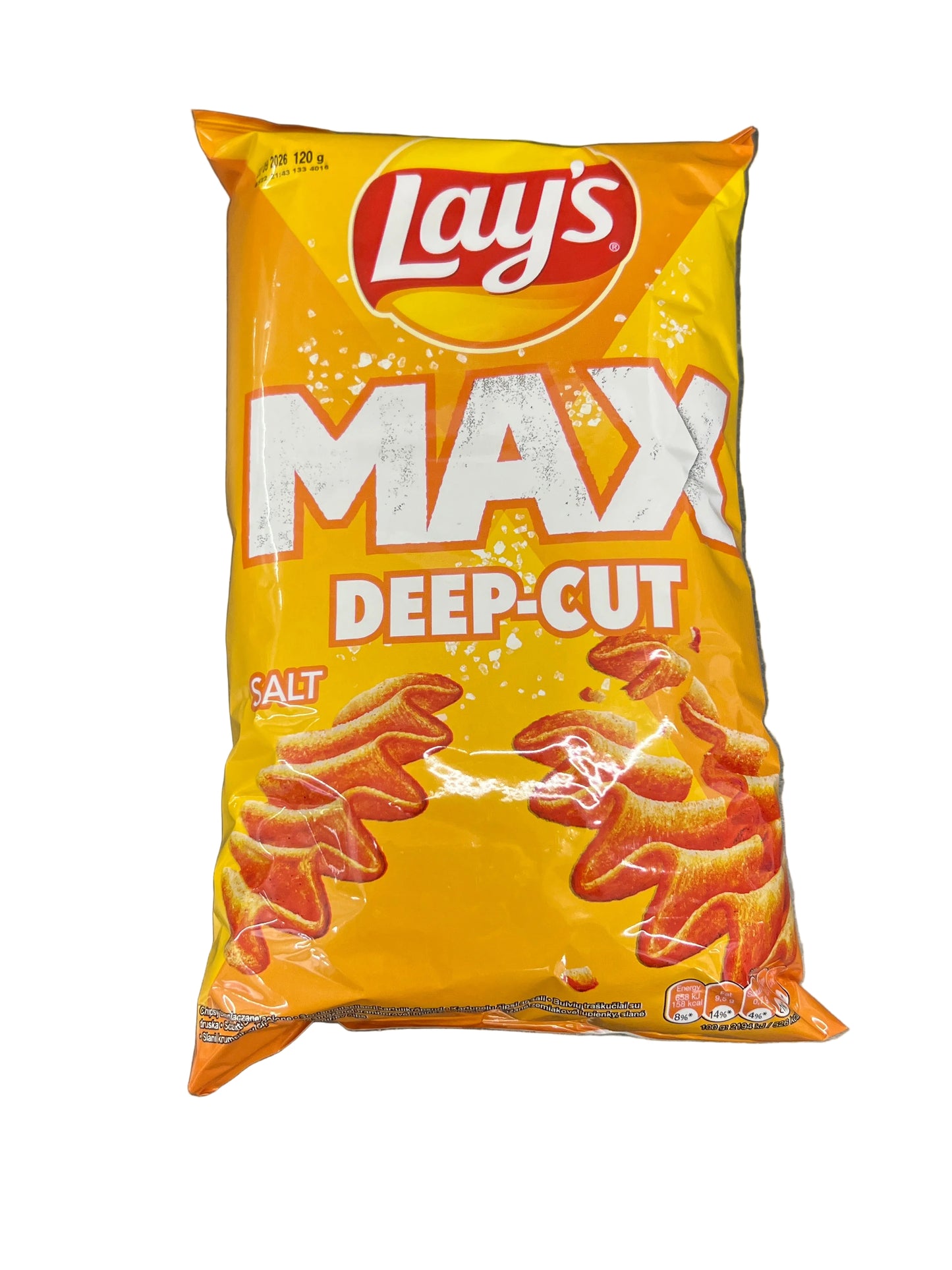 Lays Max Deep Cut Salt