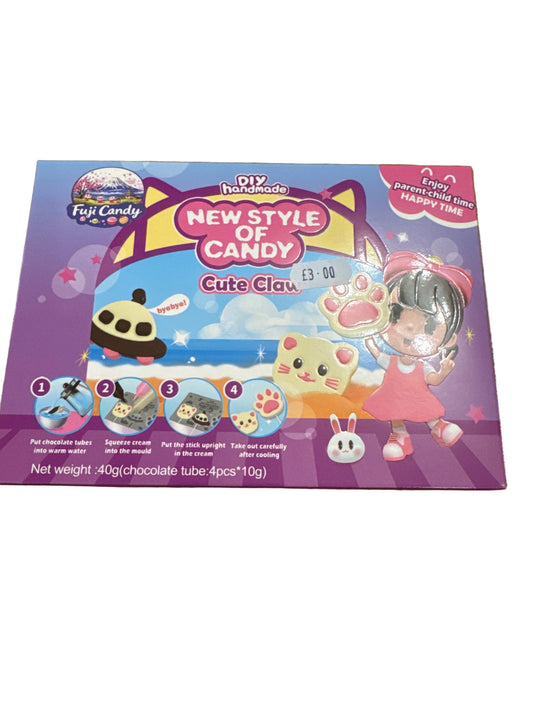 Cute claw handmade candy set