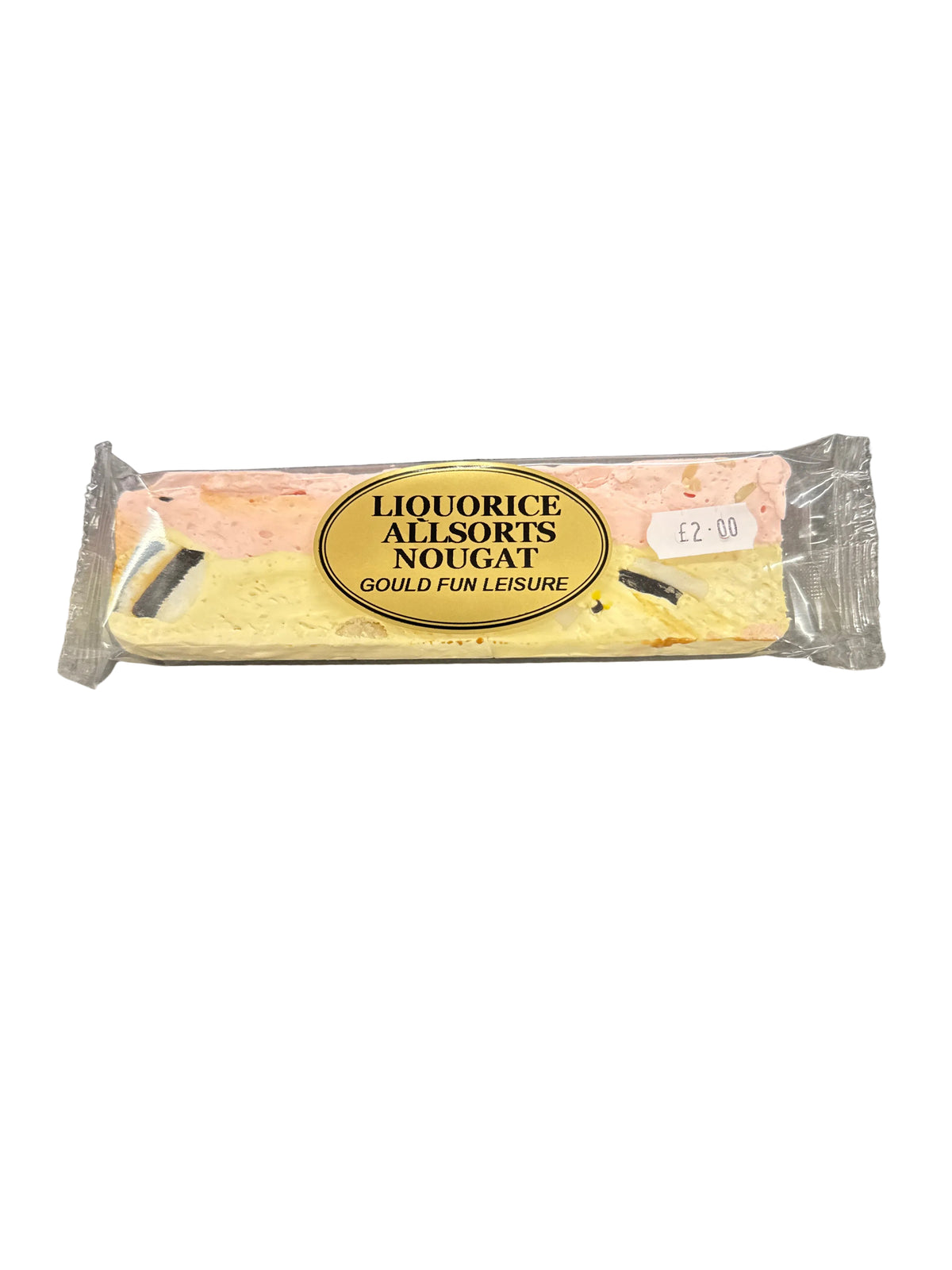 Liquorice all sorts nougat (st)