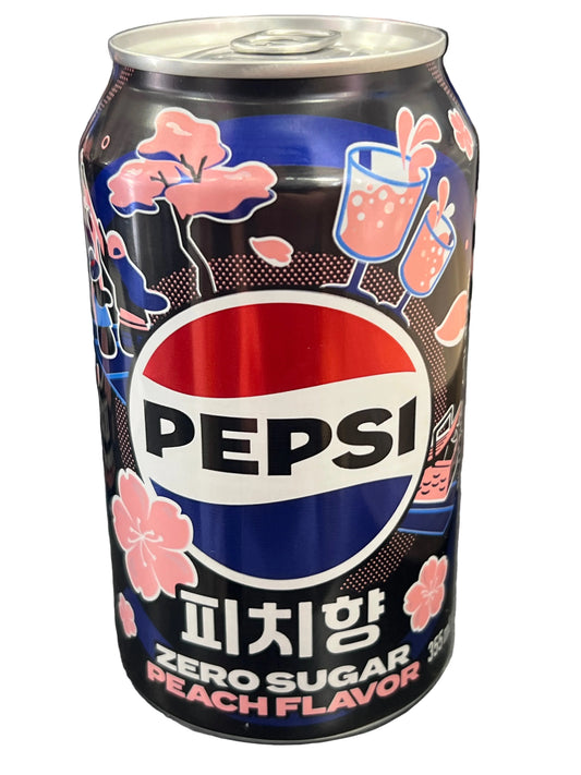 Pepsi Zero Sugar Peach
