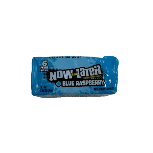 Now and later blue raspberry mini