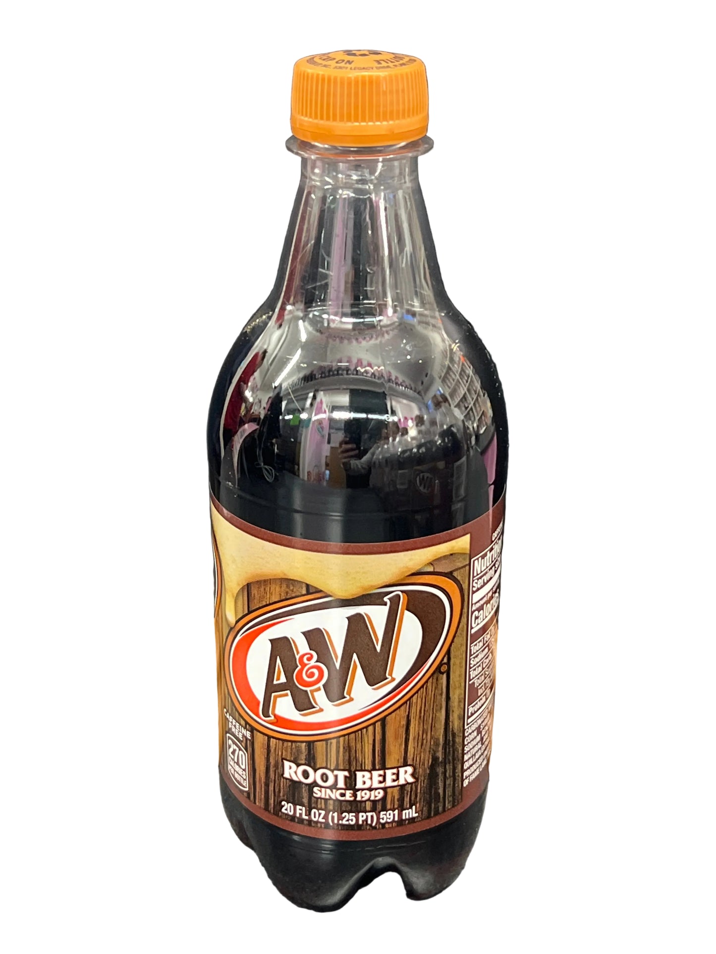 A&W Root Beer Bottle