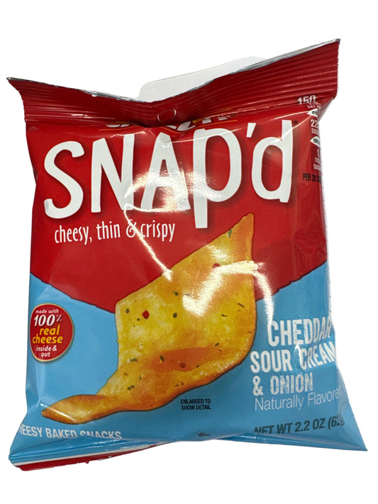 Cheez-it Snap’d cheddar sour cream & onion