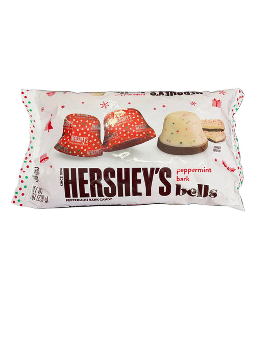Hershey’s Kisses Peppermint Bark Bells 226g