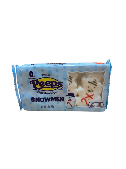 Peeps Snowmen