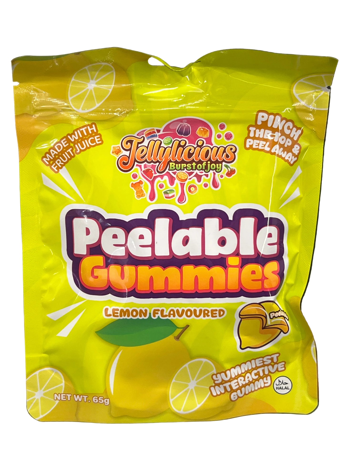 Peelable Gummies Lemon