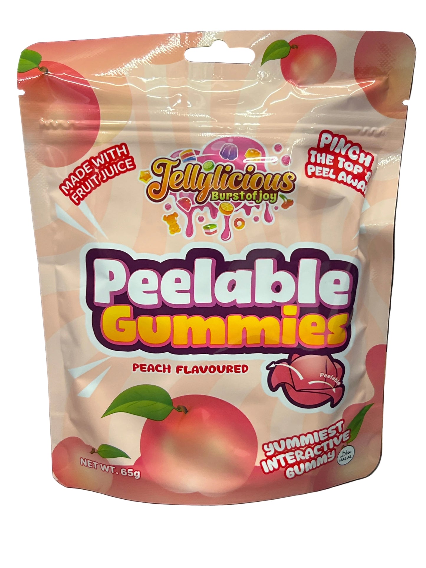 Peelable Gummies Peach