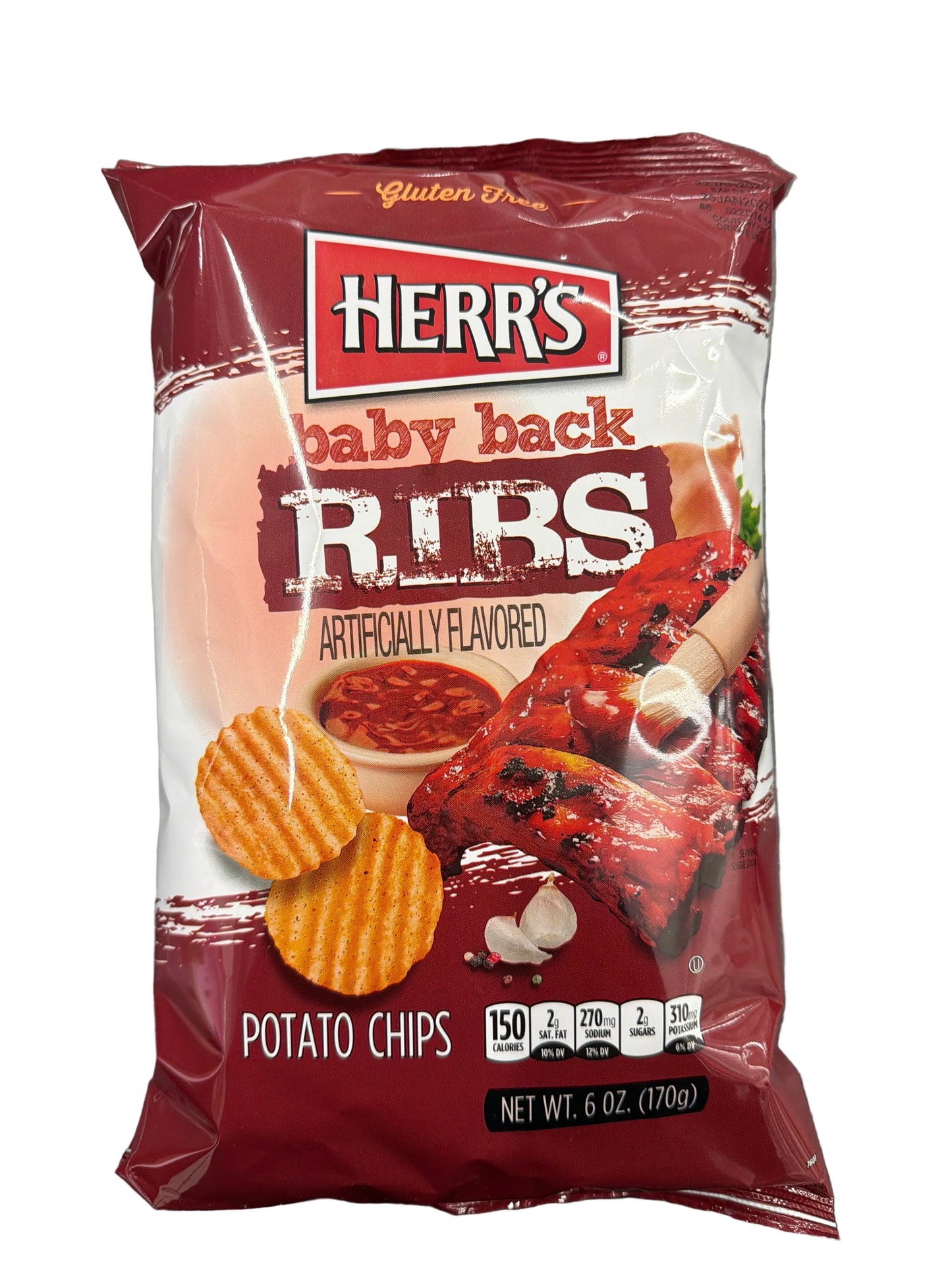Herrs baby back ribs 170g