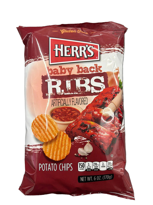 Herrs baby back ribs 170g