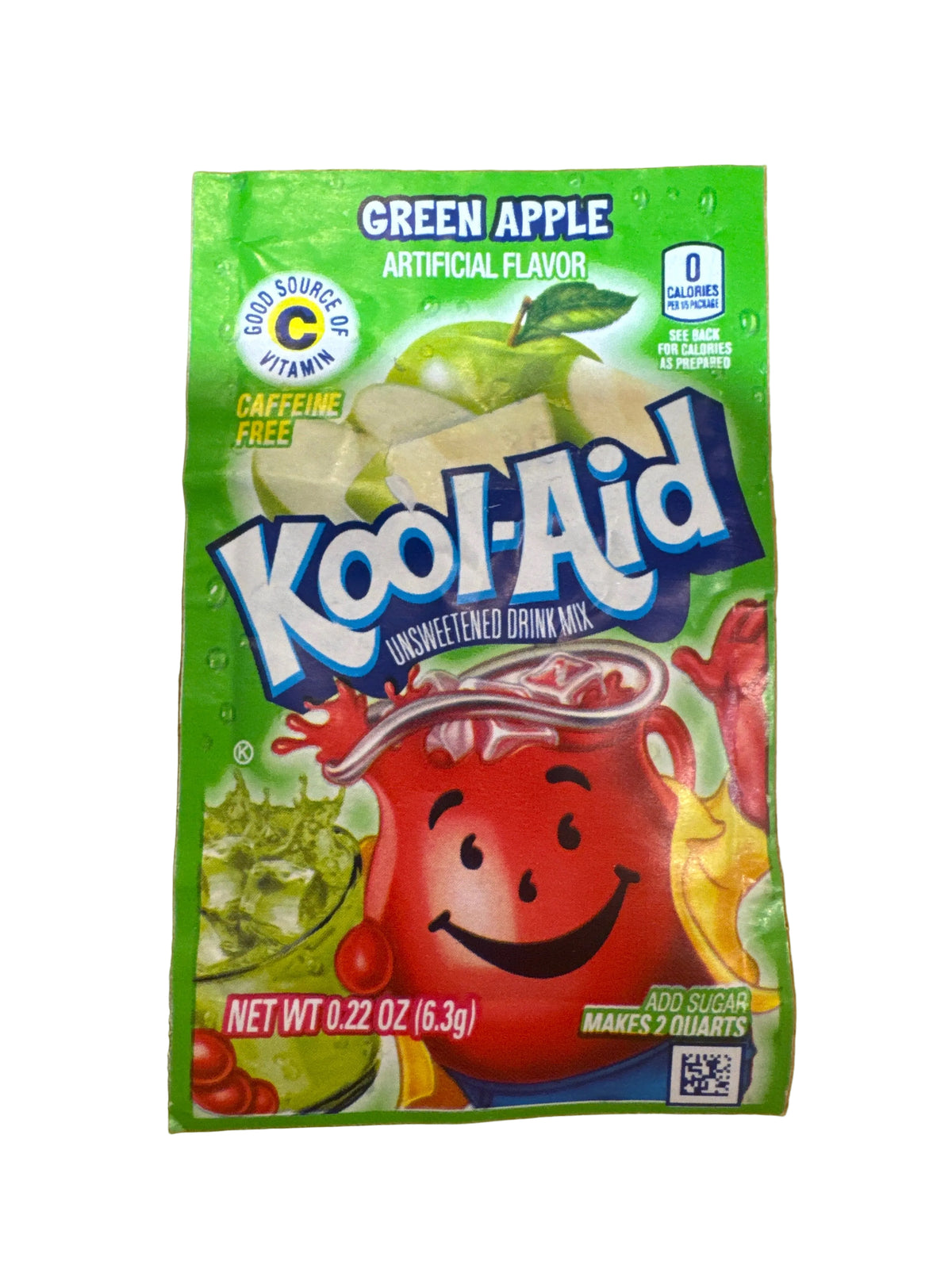 Kool aid green apple sachet