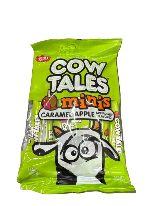 Cow tales mini caramel apple bag