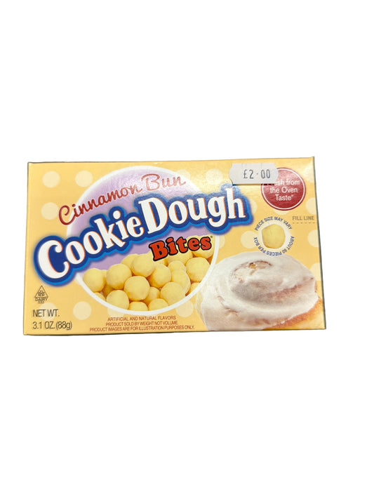 Cinnamon bun cookie dough bits TB