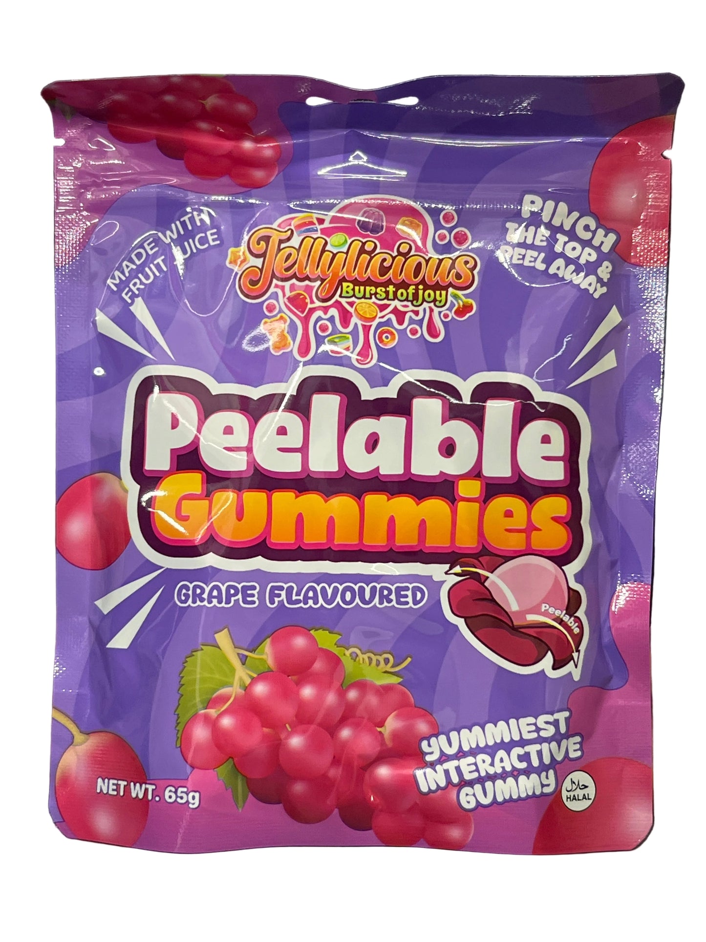 Peelable Gummies Grape