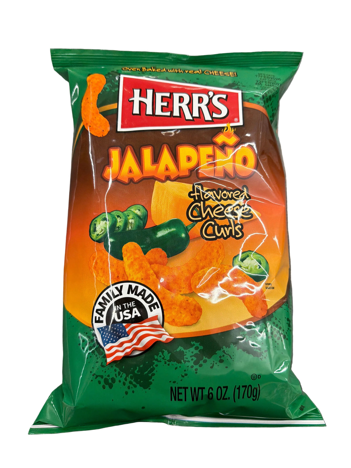 Herrs jalapeño 170g