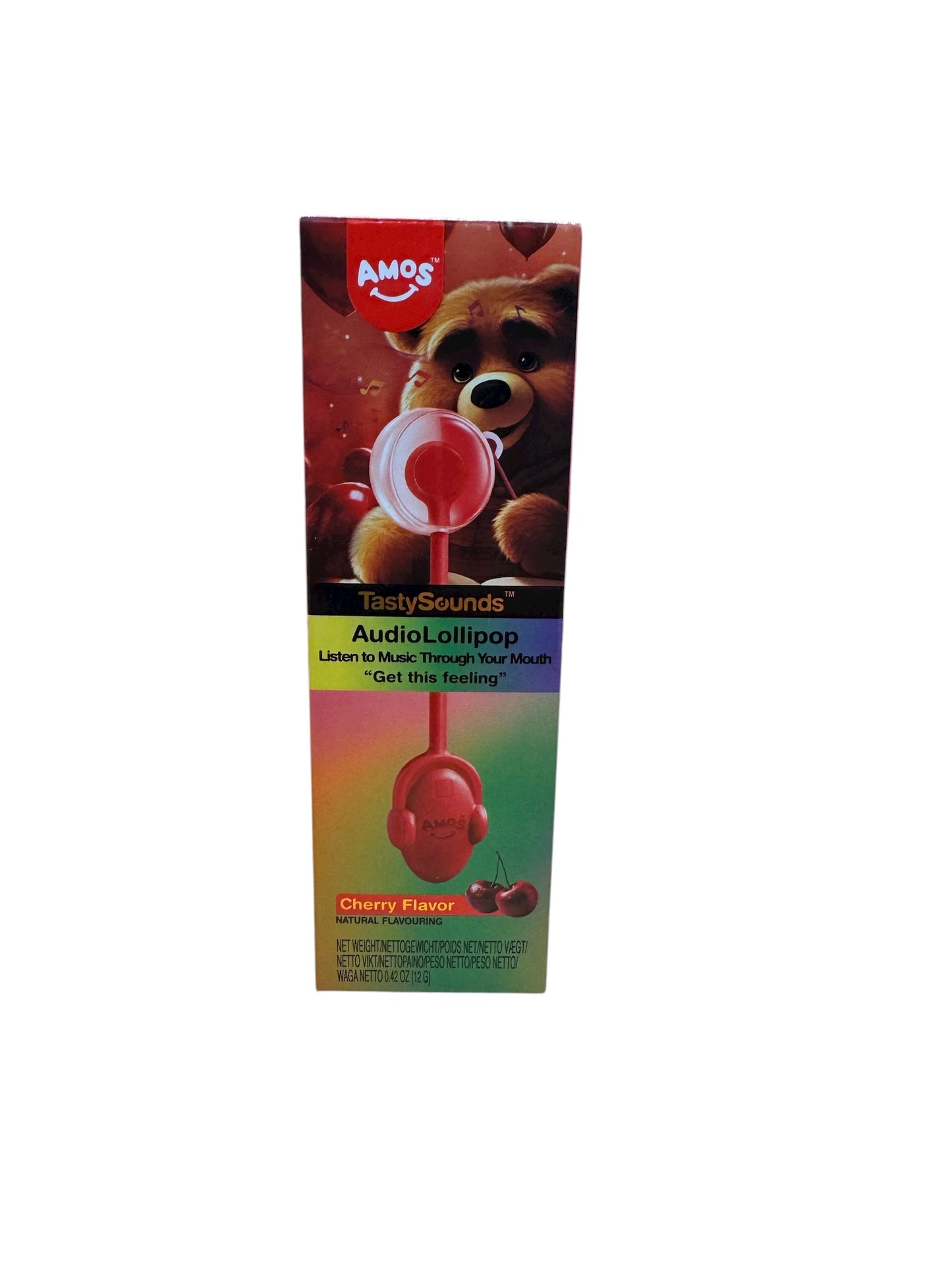 Audio Lollipop Get this feeling Cherry Flavour