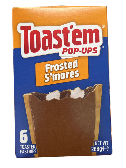 Toast’em Pop-ups Frosted S’mores