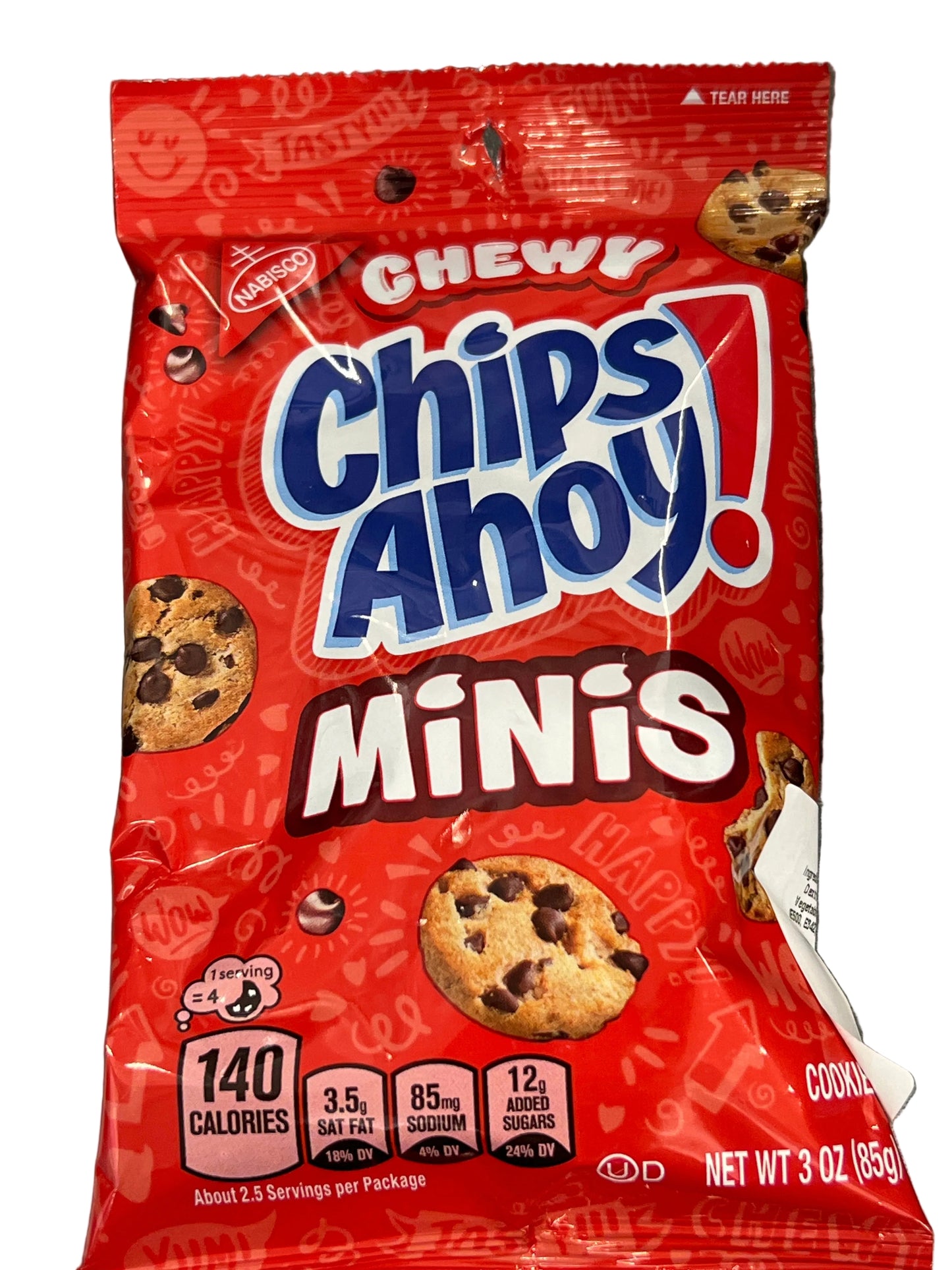 Chewy Chips Ahoy Minis Peg Bag (85g)
