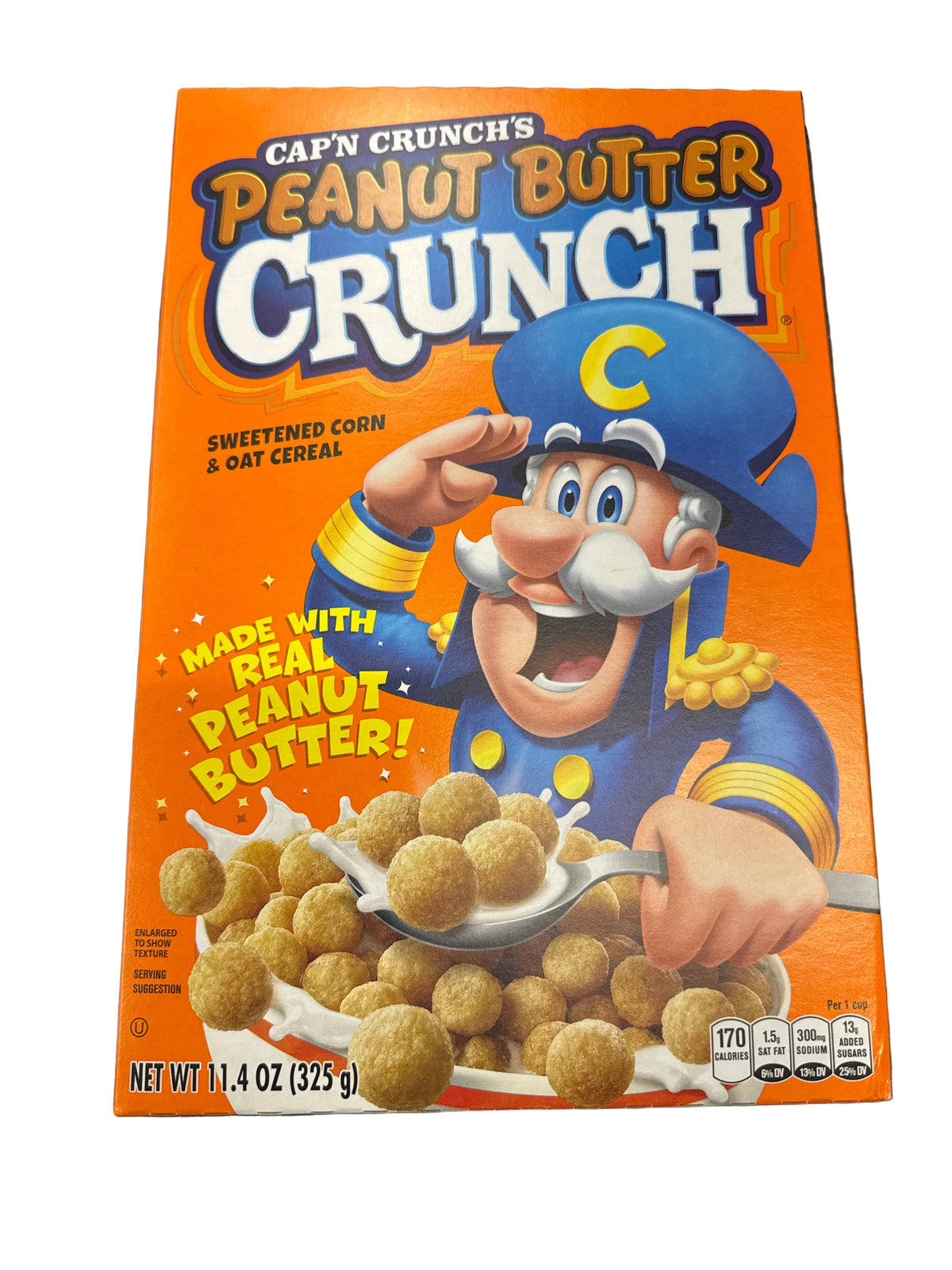 Cap’n crunch peanut butter cereal