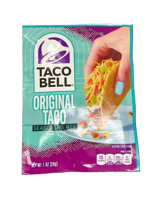 Taco Bell Original Taco Seasoning Mix 28g