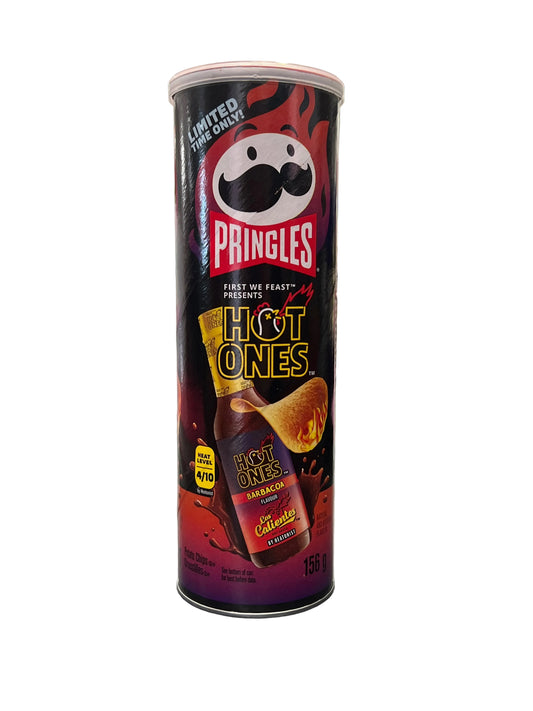 Pringles Hot Ones Barbacoa 156g