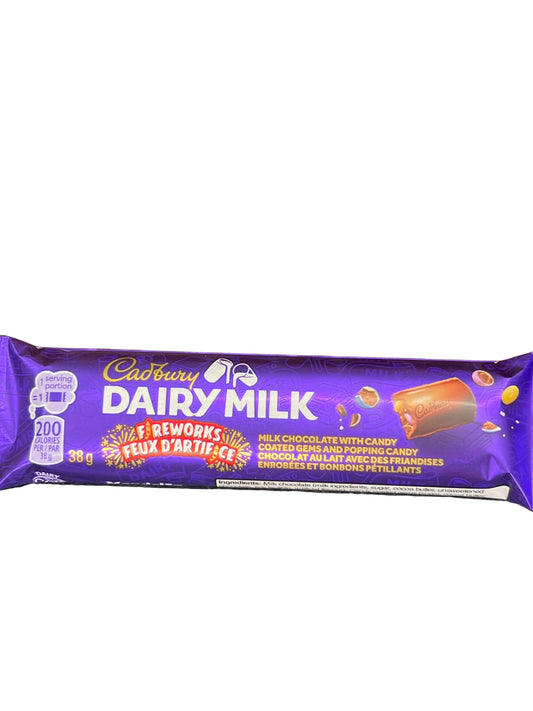 Dairy Milk Fireworks Bar