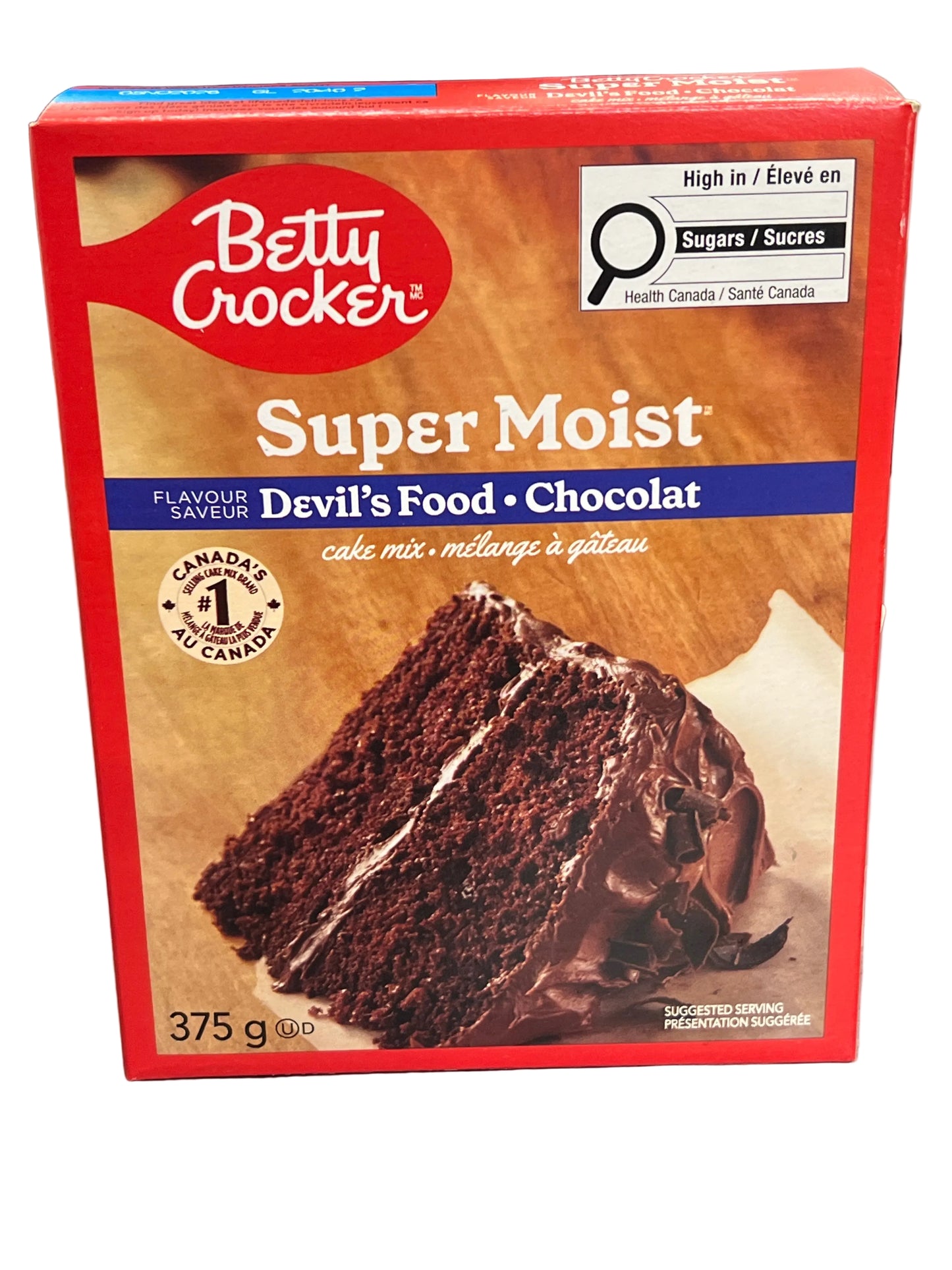 Betty Crocker Super Moist Devils Food Chocolate Cake Mix