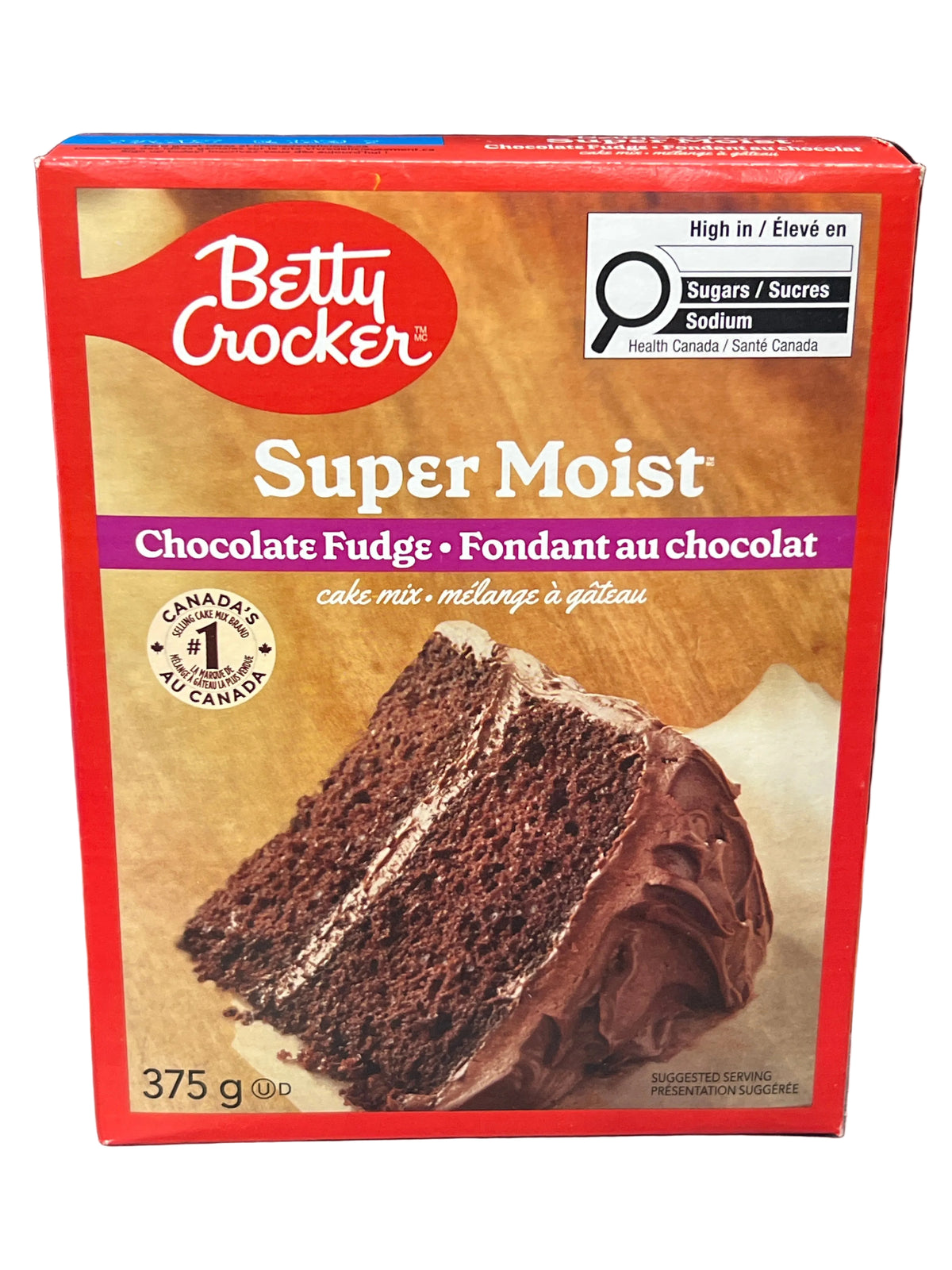 Betty Crocker Super Moist Chocolate Fudge Cake Mix