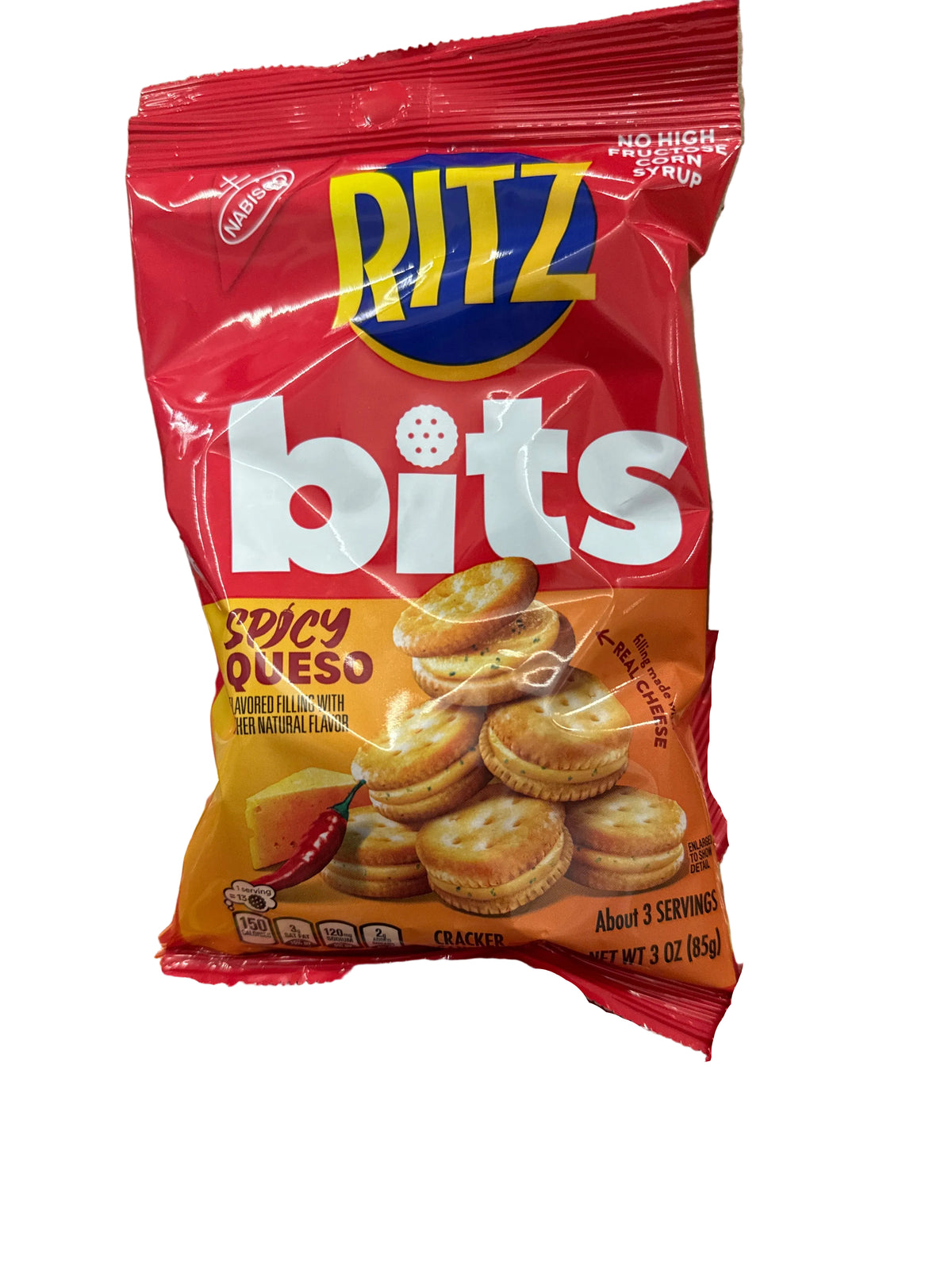 Ritz bits spicy queso bag