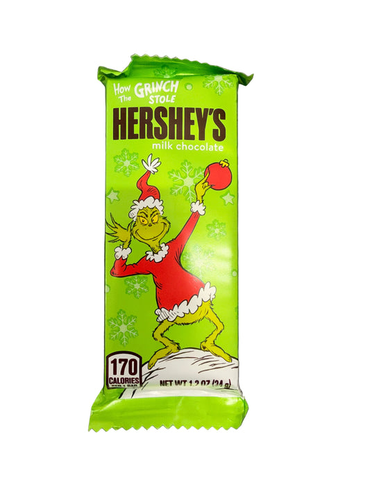 Hershey’s Grinch Milk Chocolate Bar 34g