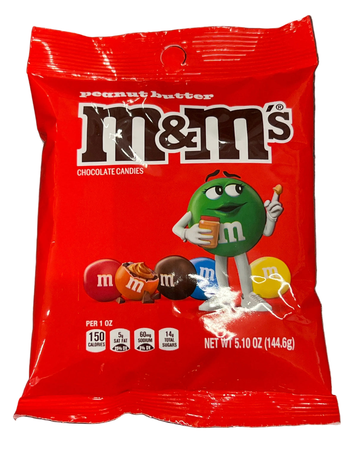 M&M’s Peanut Butter bag 144.6g