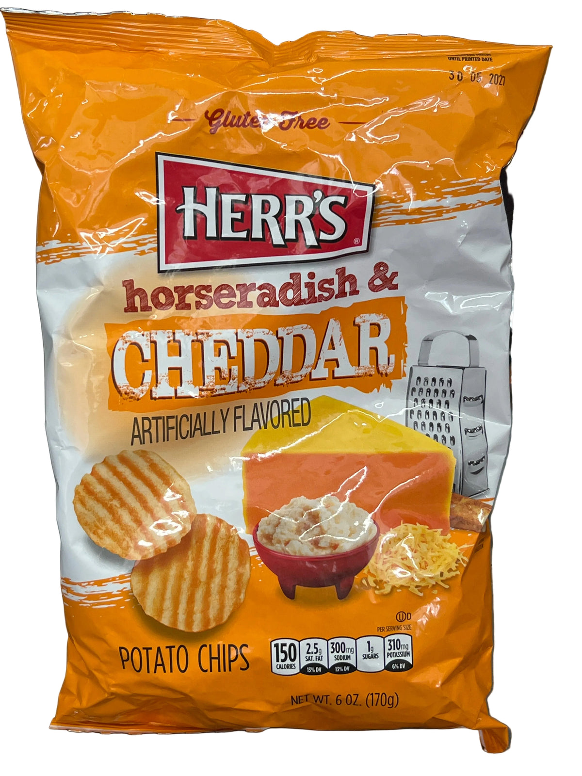 Herr’s Horseradish & Cheddar (170g)