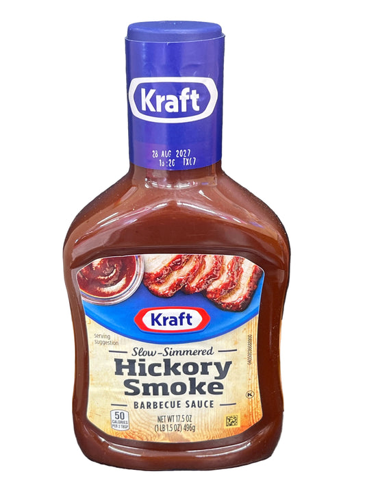 Kraft Hickory Smoke Barbecue Sauce (496g)