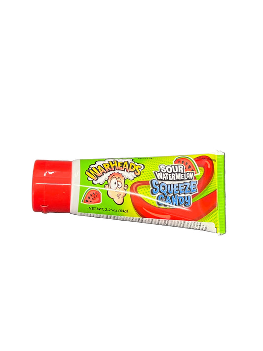Warheads squeeze candy sour watermelon