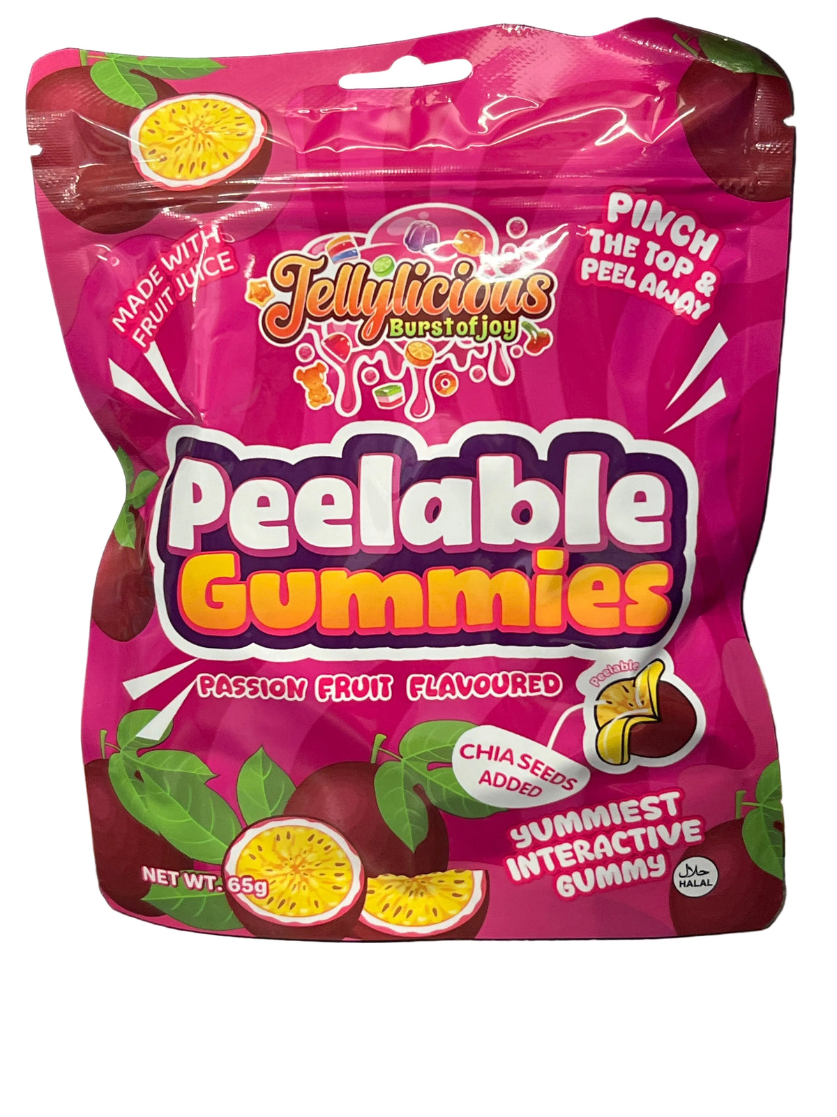 Peelable Gummies Passion Fruit