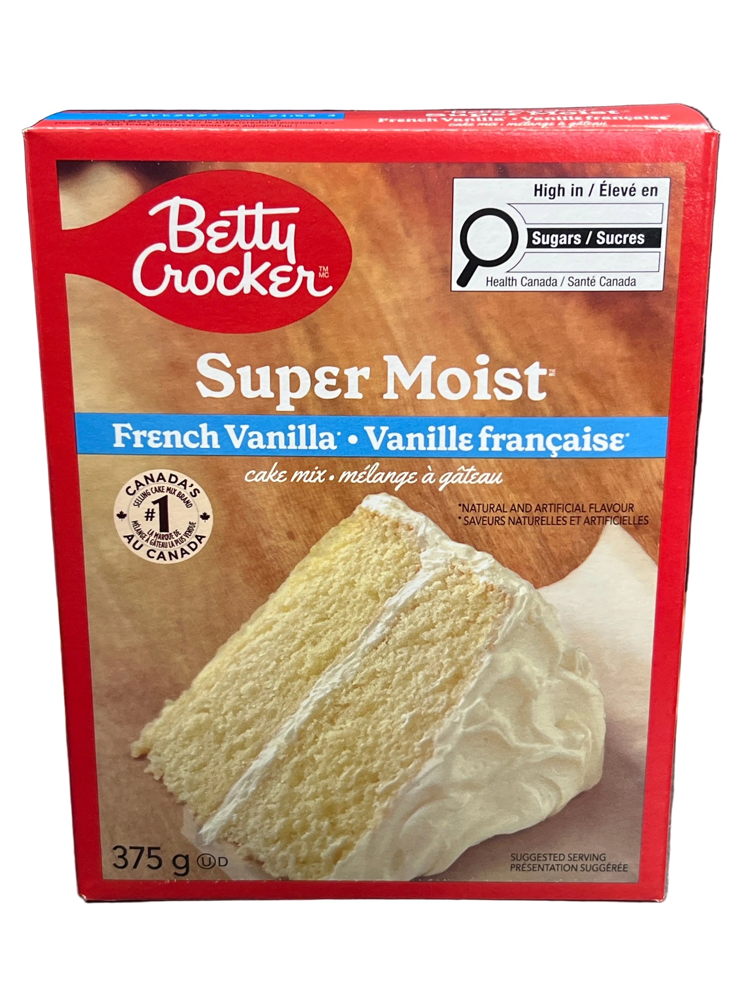 Betty Crocker Super Moist French Vanilla Cake Mix