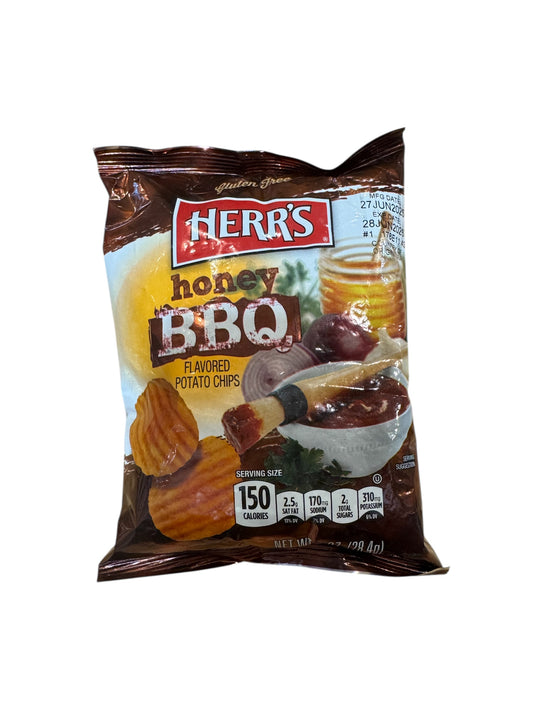 Herr’s Honey BBQ potato chips
