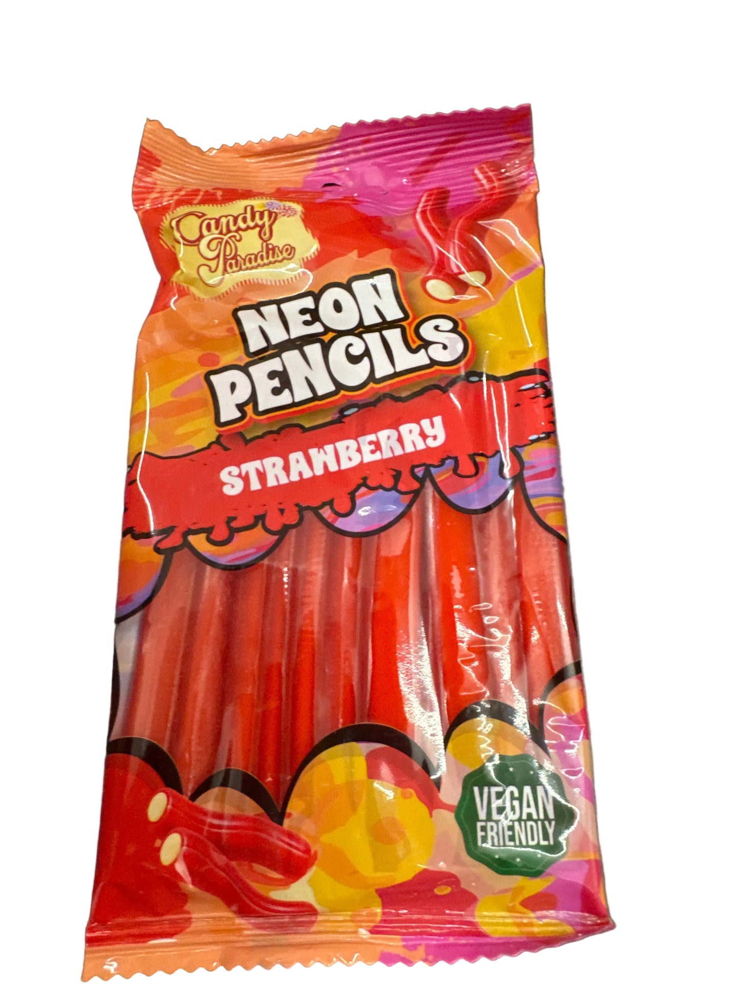 Candy paradise neon pencils strawberry