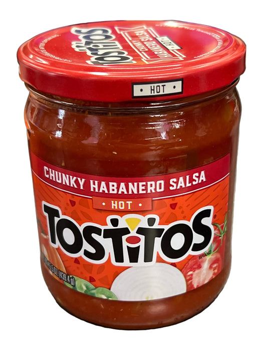 Tostitos Chunky Habanero Salsa Hot Dip