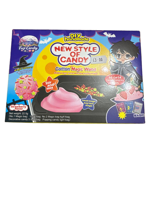Cotton magic wand handmade candy set