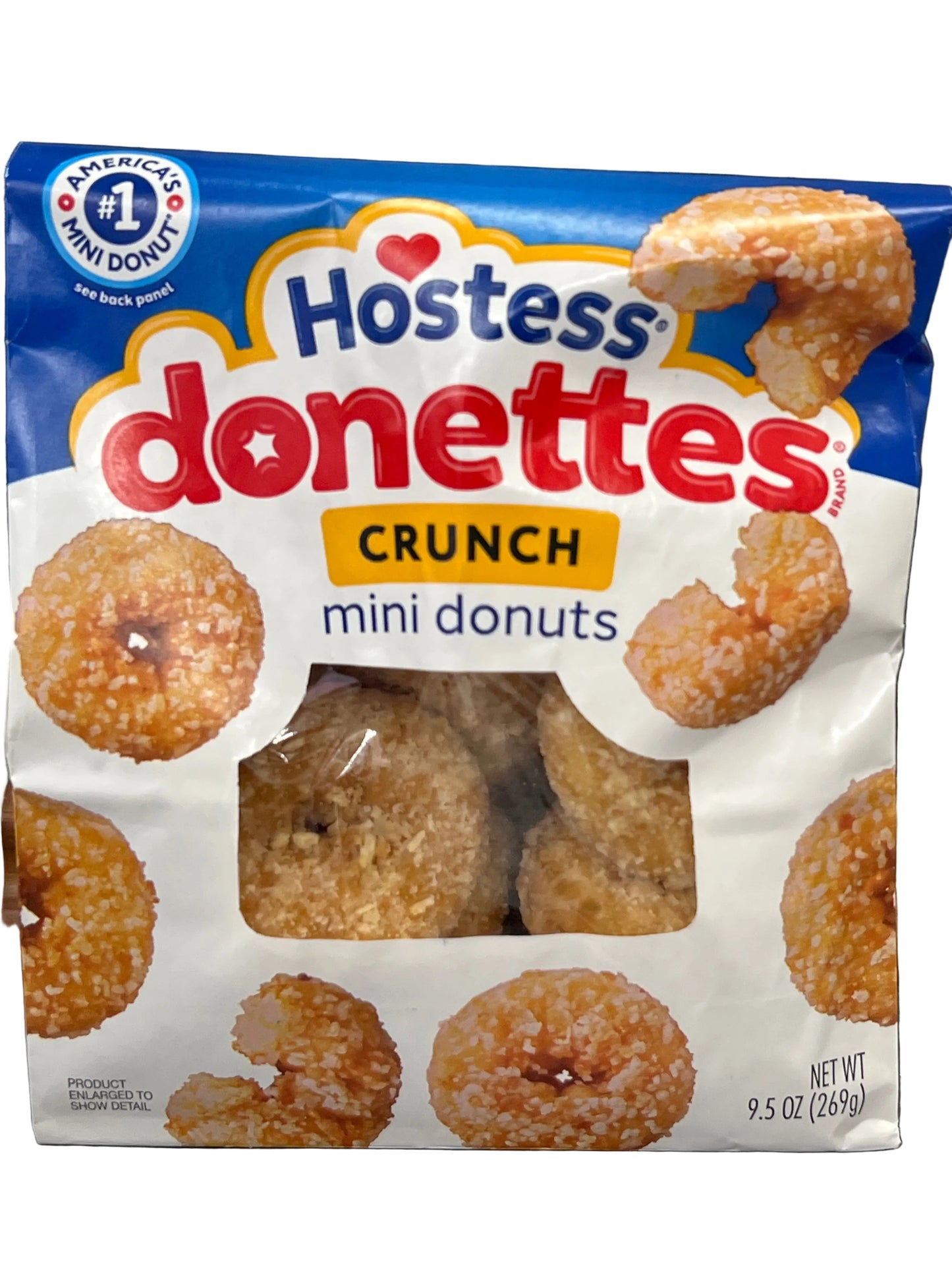 Hostess Donettes Crunch Mini Donuts Bag