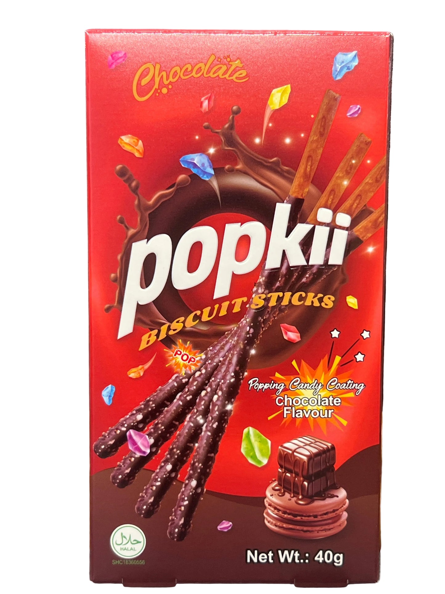 Popkii Popping Candy Coated Chocolate Flavour