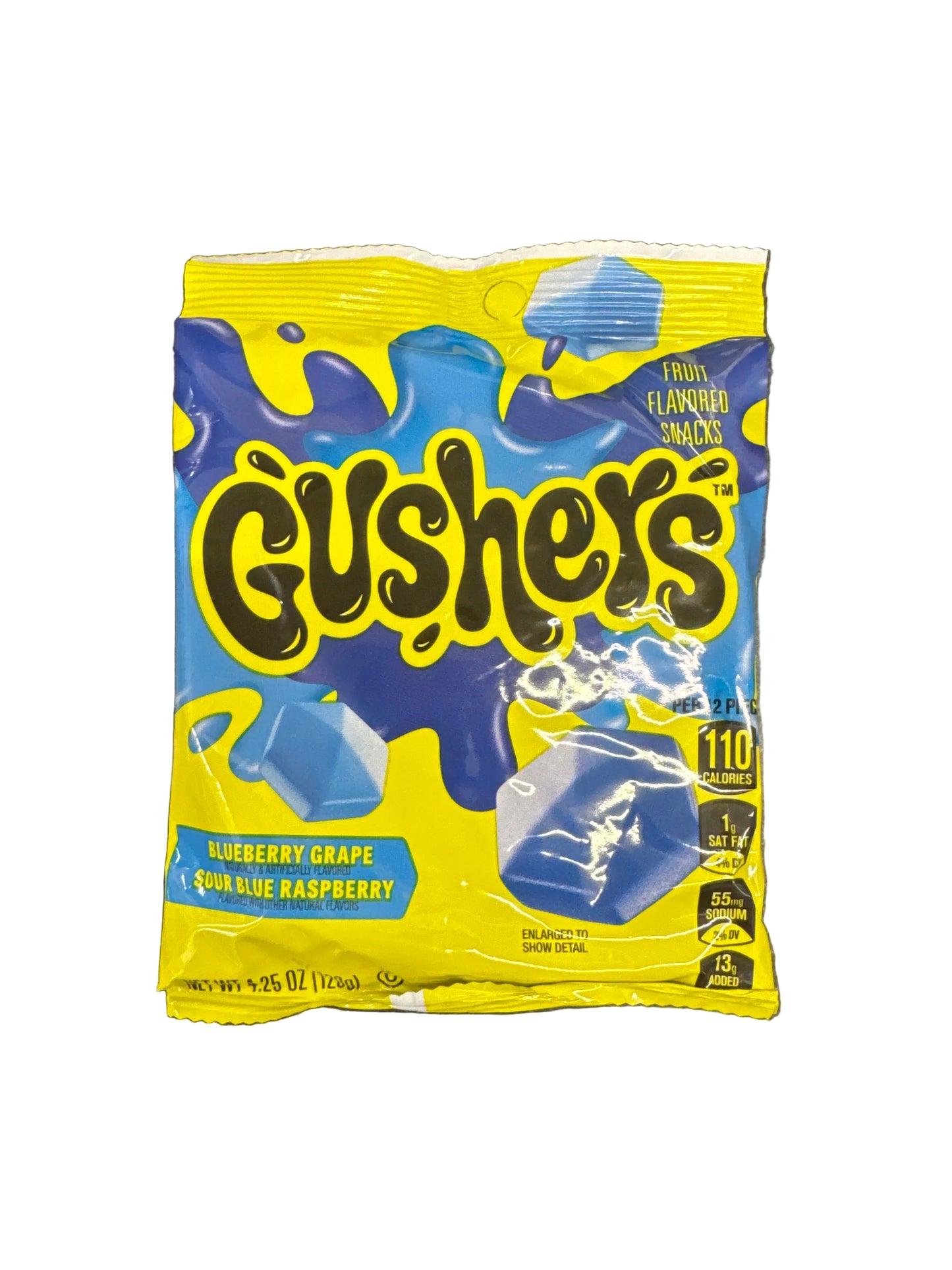Gushers Blueberry Grape - Sour Blue Raspberry 120g bag