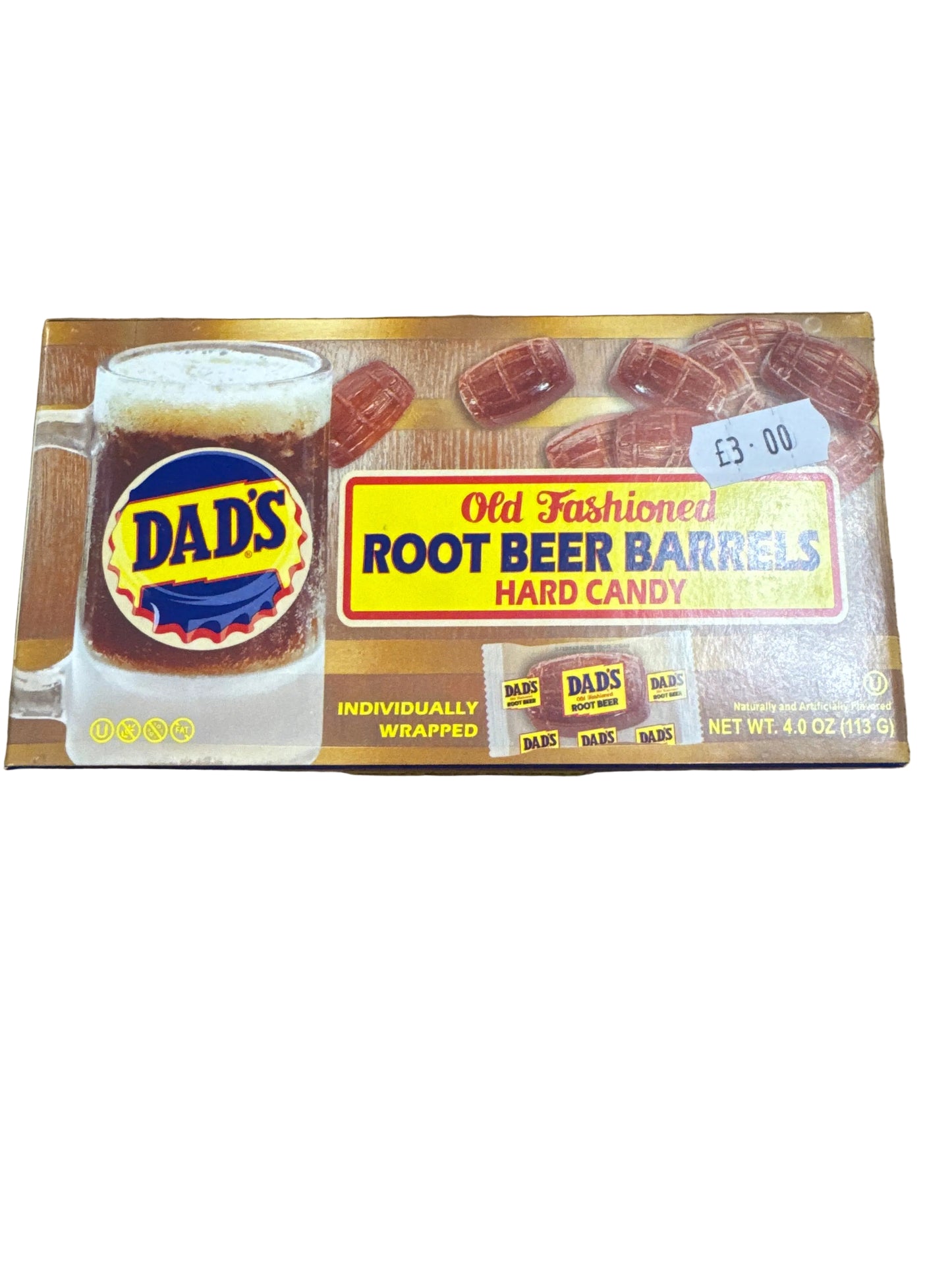 Dads root beer barrels hard candy theatre