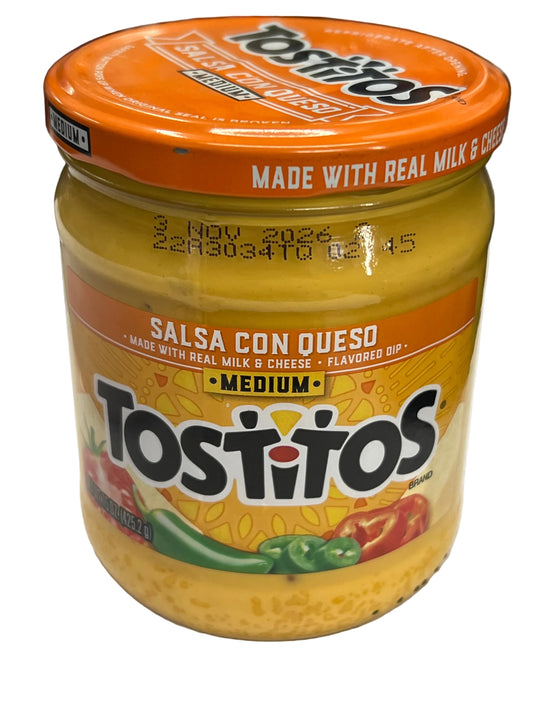 Tostitos Salsa Con Queso Medium Dip