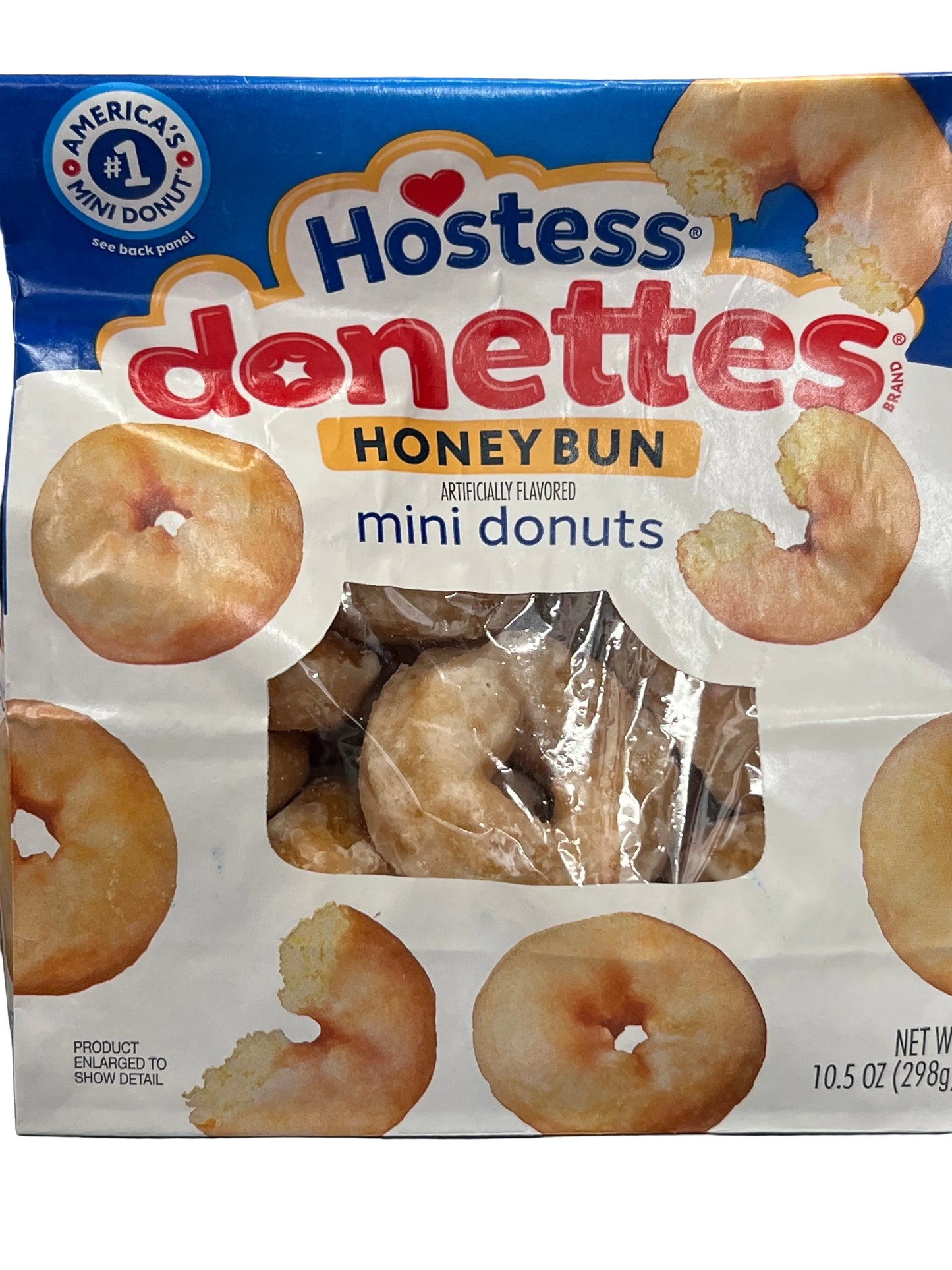 Hostess Donettes Honey Bun Mini donuts bag